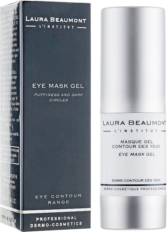 Augengel-Maske - Laura Beaumont Eye Mask Gel — Bild N1