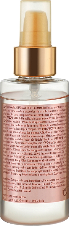 Haaröl mit Keratinschutz für coloriertes Haar - Wella SP Luxe Oil Chroma Elixir — Bild N2