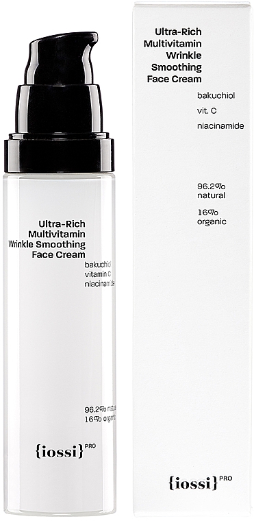 Glättende Gesichtscreme gegen Falten mit Vitamin C und Niacinamid - Iossi Ultra-Rich Multivitamin Cream — Bild N3