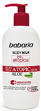 Düfte, Parfümerie und Kosmetik Körpermilch mit Aloe Vera für atopische Haut - Babaria Atopic Aloe Body Milk