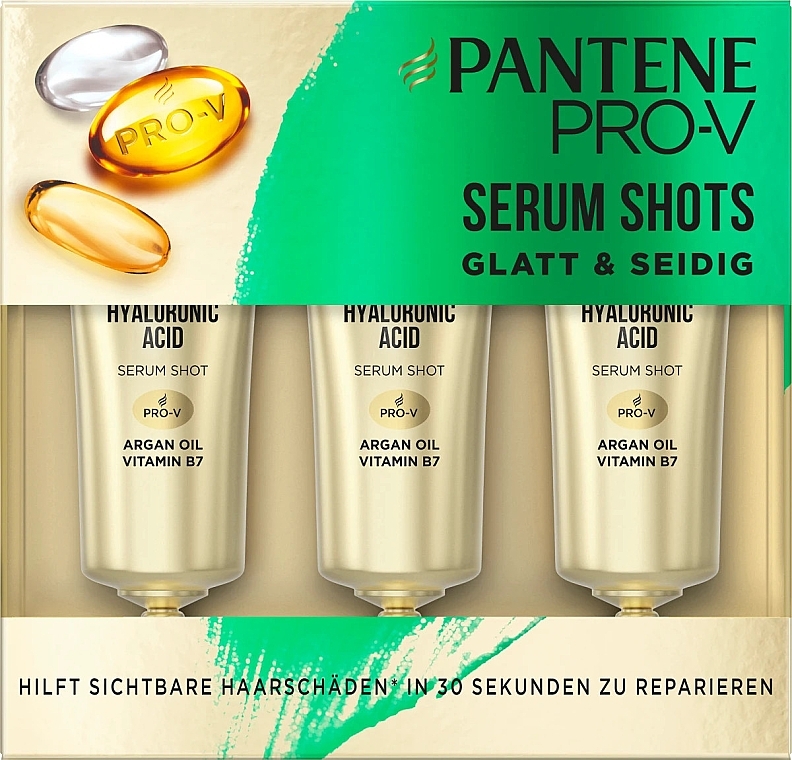 Ampullen für glattes und seidiges Haar  - Pantene Pro-V Smooth & Silky — Bild N1