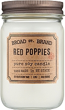 Düfte, Parfümerie und Kosmetik Kobo Broad St. Brand Red Poppies - Duftkerze
