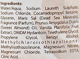 Flüssigseife mit Mineralien aus dem Toten Meer mit Mandel- und Vanilleöl - Dead Sea Collection Almond Vanila&Dead Sea Minerals Hand Soap — Bild N4