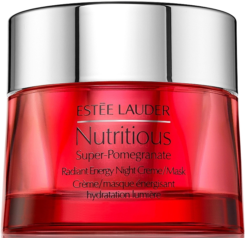 Nährende Gesichtscreme-Maske für die Nacht mit Granatapfel - Estee Lauder Nutritious Super-Pomegranate Radiant Energy Night Creme Mask — Bild N1