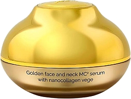 Düfte, Parfümerie und Kosmetik Serum für Gesicht und Hals mit Nanokollagen - HiSkin Golden Face And Neck Serum (Refill) 