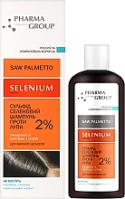 Anti-Schuppen-Shampoo für fettiges Haar - Pharma Group Saw Palmetto Shampoo — Bild N2