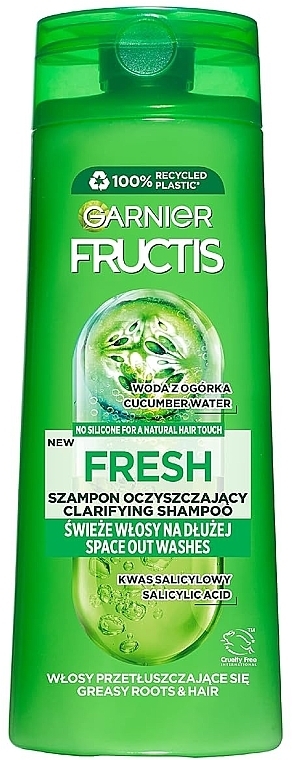 Shampoo mit Gurkenextrakt - Garnier Fructis Fresh Shampoo — Bild N3