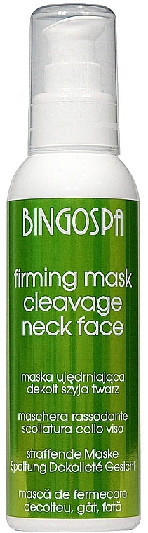 Gesichtsmaske mit Algen und Traubenöl - BingoSpa Mask With 100% Grape Oil — Bild N1