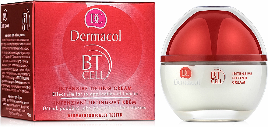 Intensiv glättende Gesichtscreme mit Lifting-Effekt - Dermacol BT Cell Intensive Lifting Cream — Foto N1