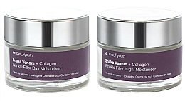 Düfte, Parfümerie und Kosmetik Gesichtspflegeset - Dr. Eve_Ryouth Age Revolution Day & Night Cream Set (Tagescreme 50ml + Nachtcreme 50ml)