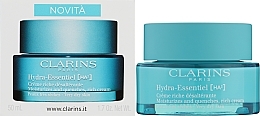 Feuchtigkeitscreme für trockene Haut - Clarins Hydra-Essentiel Rich Cream — Bild N2