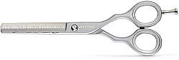 Düfte, Parfümerie und Kosmetik Effilierschere mit halber Klinge silber - Kiepe Scissors Blending Luxury Silver-Silver 5,5 