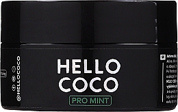Düfte, Parfümerie und Kosmetik 100% Natürliches aufhellendes Zahnpulver mit Aktivkohle und Minzgeschmack - Hello Coco Pro Mint 100% Natural Teeth Whitening
