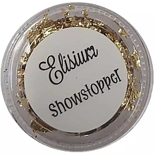 Düfte, Parfümerie und Kosmetik Folie für Nageldesign gold - Elisium Showstopper
