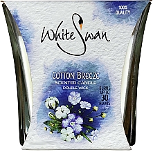 Düfte, Parfümerie und Kosmetik Duftkerze im Glas Cotton Breeze - White Swan Cotton Breeze