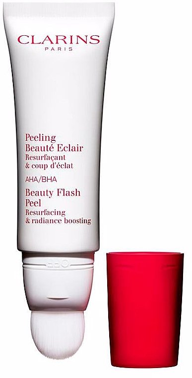 Gesichtspeeling auf Glykolsäure- und Salicylsäurebasis - Clarins Beauty Flash Peel — Bild N2