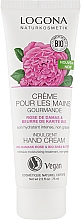 Düfte, Parfümerie und Kosmetik Krem do r№k - Logona Bio Hand Cream Rose