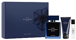 Düfte, Parfümerie und Kosmetik Narciso Rodriguez For Him Bleu Noir - Duftset (Eau de Parfum 100ml + Eau de Parfum Mini 10ml + Duschgel 50ml)