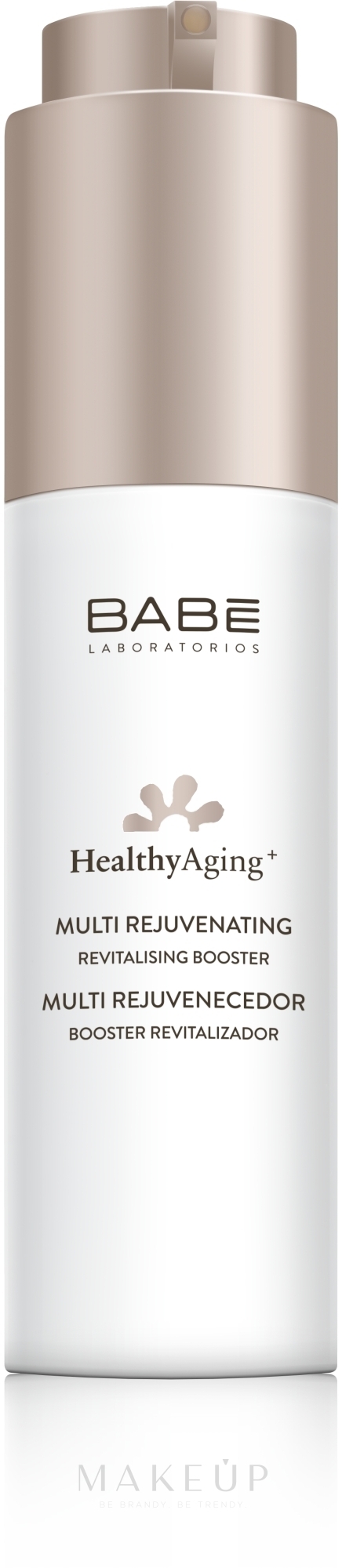 Verjüngender Booster mit Bakuchiol - Babe Laboratorios Healthy Aging Multi Rejuvenating Revitalising Booster — Bild 50 ml