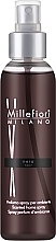Düfte, Parfümerie und Kosmetik Aromaspray für zu Hause - Millefiori Milano Natural Nero Home Spray