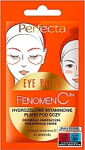 Düfte, Parfümerie und Kosmetik Hydrogel-Vitamin-Augenpatches - Perfecta Fenomen C Eye Patch 