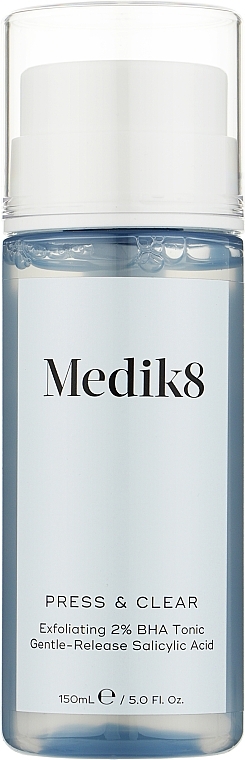 Peeling-BHA-Toner mit 2% Salicylsäure - Medik8 Press & Clear  — Bild N2