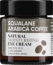 Düfte, Parfümerie und Kosmetik Bio-Augencreme mit marokkanischem Kaffee - Beaute Marrakech Natural Moisturizing Eye Cream 