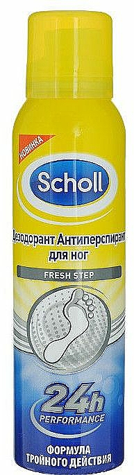 Fußdeospray Antitranspirant - Scholl Fresh Step Antiperspirant