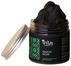 Schwarze Seife Ätherisches Eukalyptusöl - Intaj Cosmetics Savon Noir With Eucalyptus Essential Oil — Bild N1