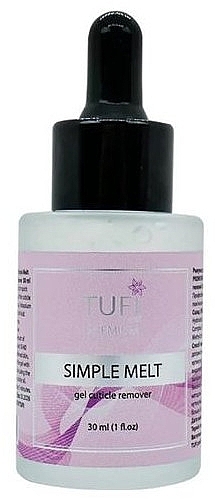 Nagelhautentfernungsgel - Tufi Profi Simple Melt Cuticle Remover  — Bild N1