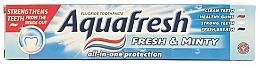 Düfte, Parfümerie und Kosmetik Stärkende Zahnpasta All In One Protection Fresh & Minty - Aquafresh All In One Protection Fresh & Minty Toothpaste