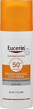 Düfte, Parfümerie und Kosmetik Anti-Aging Sonnenschutzfluid für das Gesicht SPF 50 - Eucerin Sun Protection Photoaging Control Sun Fluid SPF 50