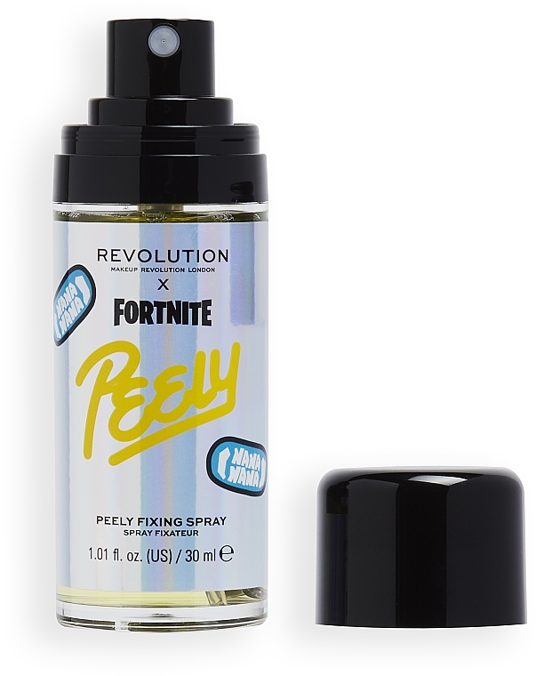 Makeup Revolution X Fortnite Peely Fixing Spray - Make-up-Fixierspray — Bild N2
