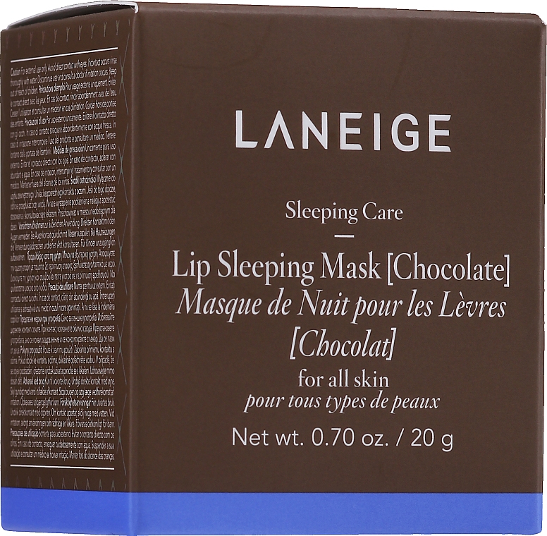 Lippenmaske für die Nacht Schokolade - Laneige Lip Sleeping Mask Chocolate — Bild N3