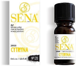 Düfte, Parfümerie und Kosmetik Aromatisches Öl Zitrone - Sena Aroma Oil №20 Lemon