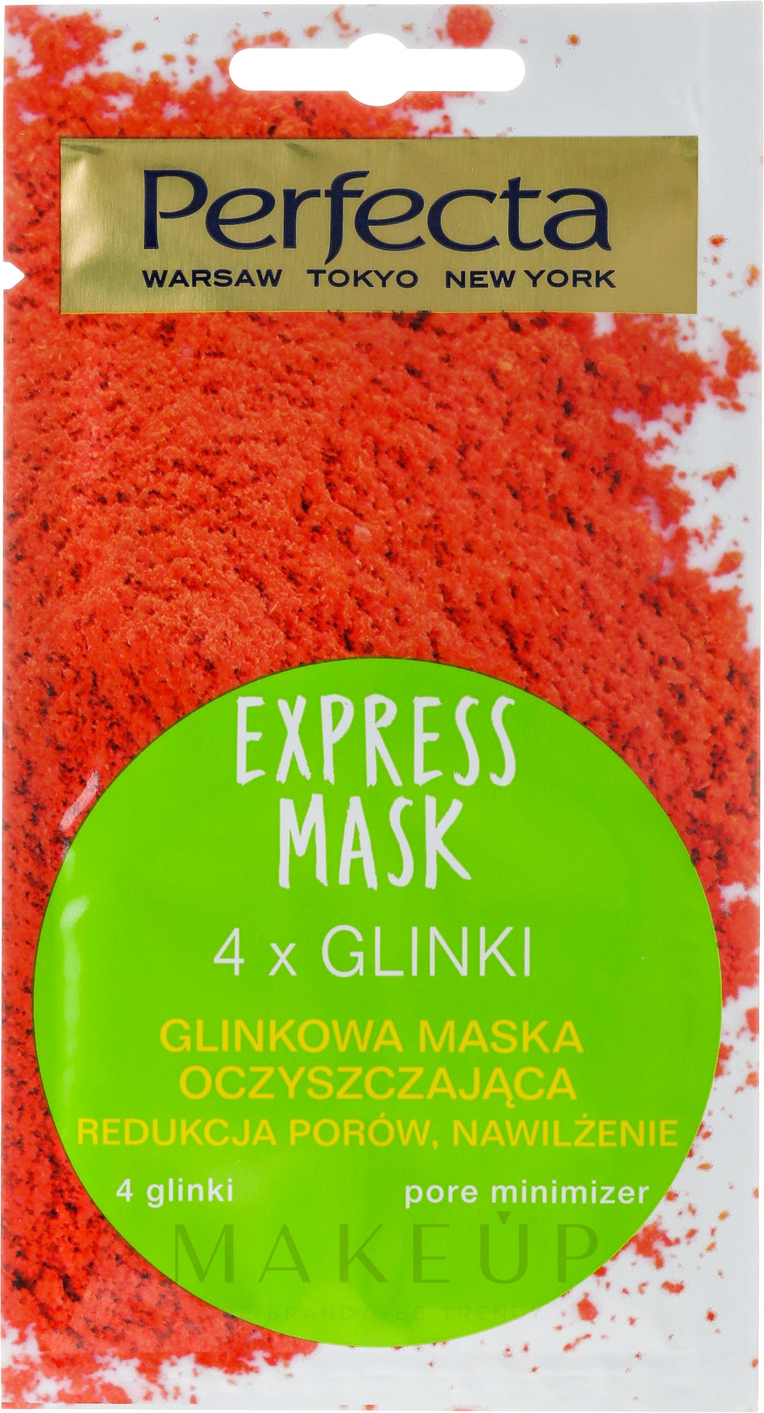 Reinigende Gesichtsmaske mit Tonerde zur Porenverfeinerung - Perfecta Express Mask — Bild 8 ml