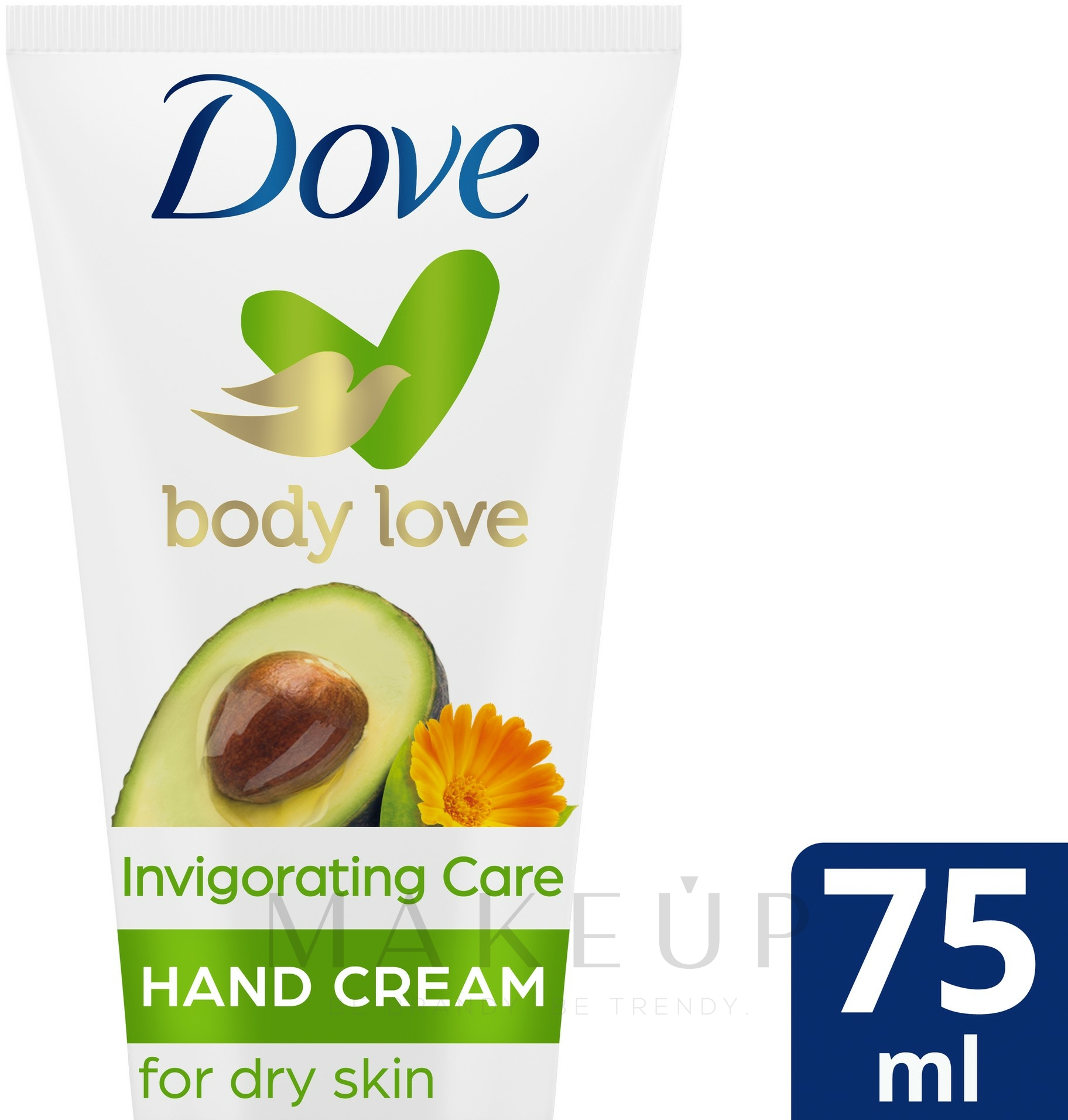 Handcreme mit Avocadoöl und Ringelblumenextrakt - Dove Nourishing Secrets Invigorating Ritual Hand Cream — Foto 75 ml