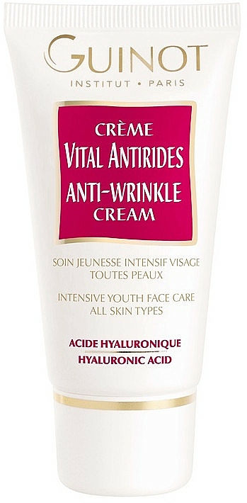 Glättende Anti-Falten Gesichtscreme mit Hyaluronsäure - Guinot Creme Vital Antirides — Bild N2