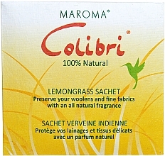 Aromasäckchen Zitronengras - Maroma Colibri Square Sachet Lemongrass — Bild N2