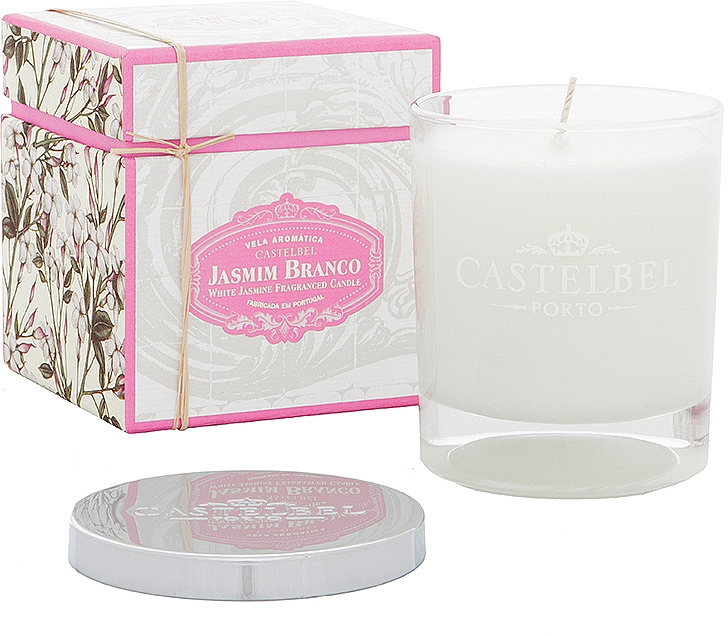 Duftkerze Weißer Jasmin - Castelbel White Jasmine Fragranced Candle — Bild N1