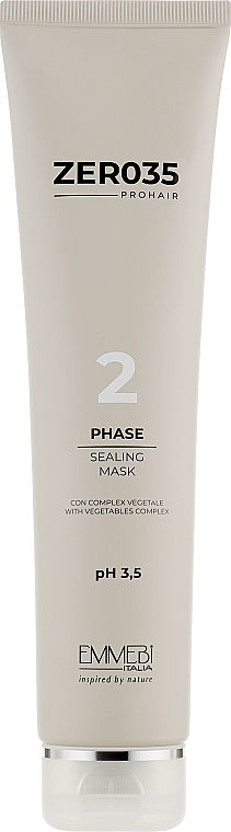 Haarmaske Phase 2 - Emmebi Italia Zer035 Sealing Mask — Bild N1