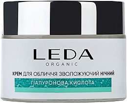 Feuchtigkeitsspendende Gesichtscreme für die Nacht - Leda Moisturizing Night Cream — Bild N1