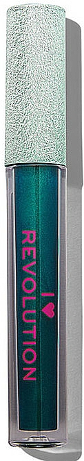 Flüssiger Lippenstift mit Glitzerpartikeln - I Heart Revolution Metallic Mermaid Liquid Lipstick — Bild N1