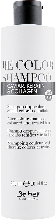 Shampoo für coloriertes Haar - Be Hair Be Color Shampoo Keratin & Collagen — Bild N1