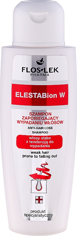 Shampoo gegen Haarausfall für dünnes Haar - Floslek ElestaBion W Anti-Hair Loss Shampoo — Bild N2
