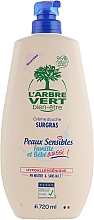 Creme-Duschgel für empfindliche Haut - L'Arbre Vert Family & Baby Sensitive Shower Gel — Bild N3