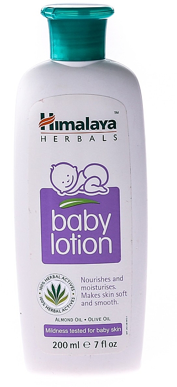 Babylotion mit Kamille, Aloe Vera und Vitamin E - Himalaya Herbals Baby Lotion — Bild N1