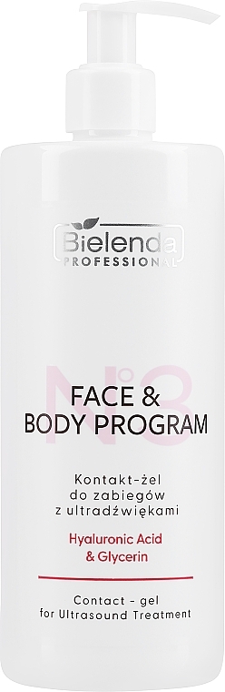 Kontakt-Gel zur Ultraschallbehandlung - Bielenda Professional Face&Body Program Contact-Gel For Ultrasound Treatment — Foto N1