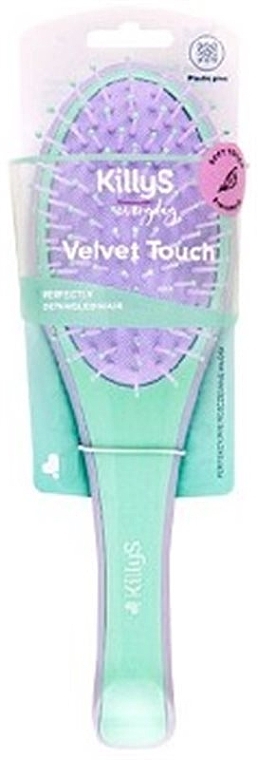 Haarbürste 500380 türkis - Killys Velvet Touch Hair Brush — Bild N1