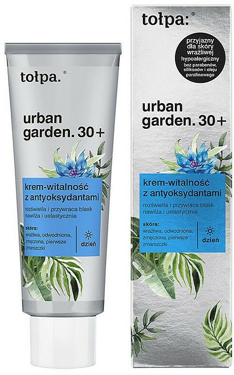 Vital-Tagescreme für das Gesicht 30+ - Tolpa Urban Garden 30+ Vitality Day Cream